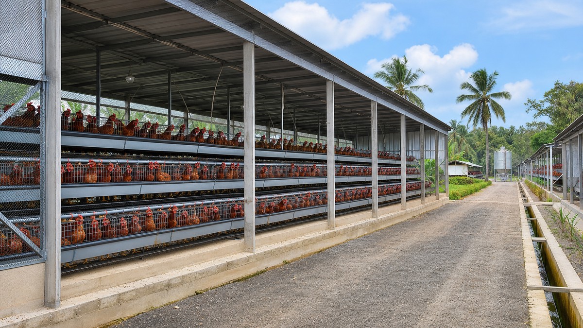 Lokasi Budidaya Ayam Petelur yang Tepat: Air, Ventilasi, Drainase, dan Akses